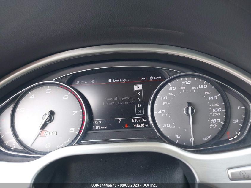 2014 AUDI S8 WAUD2AFD2EN003131
