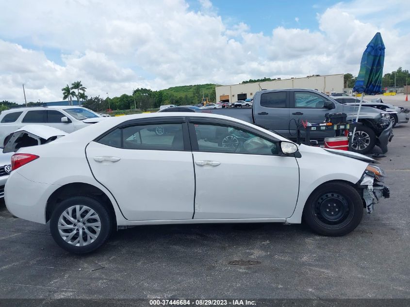 2019 TOYOTA COROLLA L/LE/XLE/SE/XSE - 5YFBURHE9KP899791