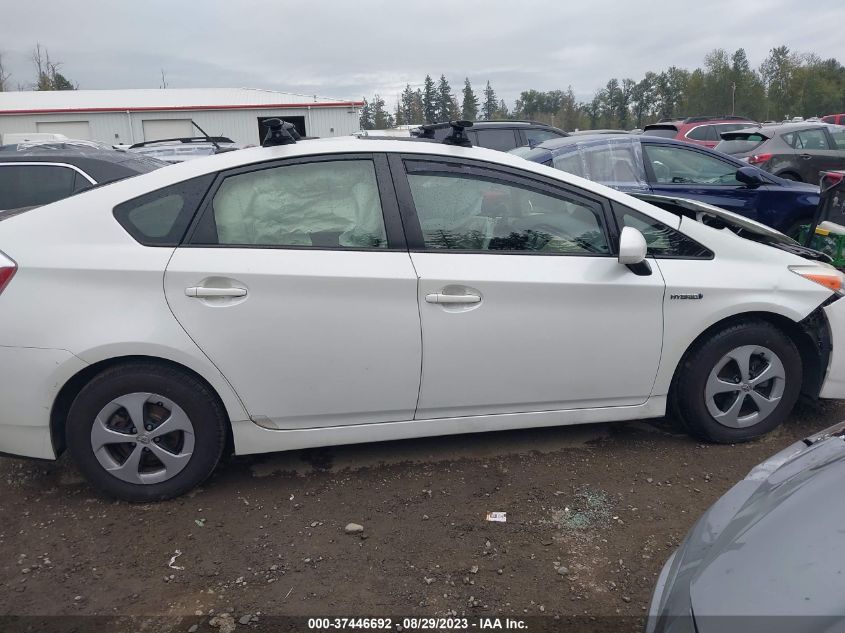 2013 TOYOTA PRIUS ONE/TWO/THREE/FOUR/FIVE - JTDKN3DU6D1710271