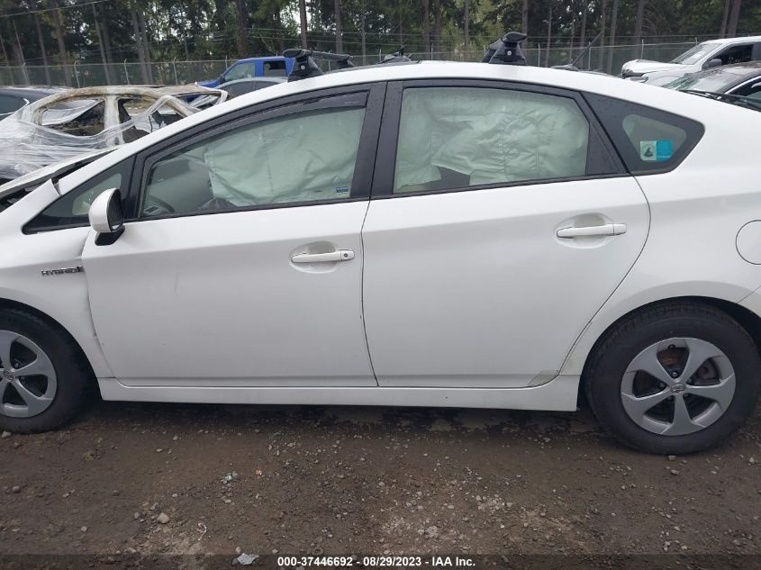 2013 TOYOTA PRIUS ONE/TWO/THREE/FOUR/FIVE - JTDKN3DU6D1710271