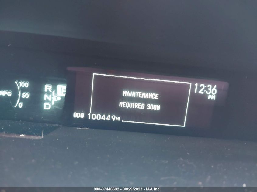 2013 TOYOTA PRIUS ONE/TWO/THREE/FOUR/FIVE - JTDKN3DU6D1710271