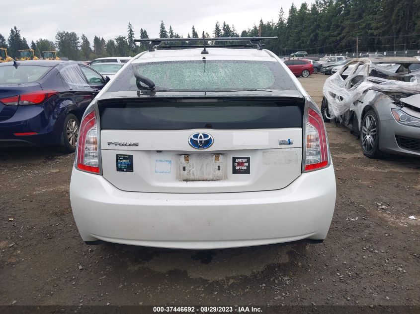 2013 TOYOTA PRIUS ONE/TWO/THREE/FOUR/FIVE - JTDKN3DU6D1710271