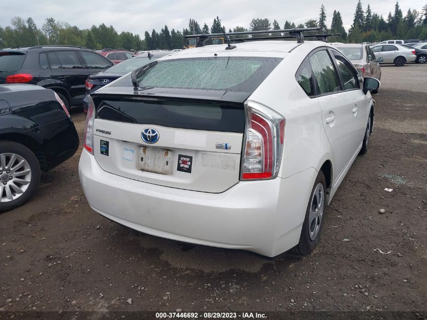 2013 TOYOTA PRIUS ONE/TWO/THREE/FOUR/FIVE - JTDKN3DU6D1710271