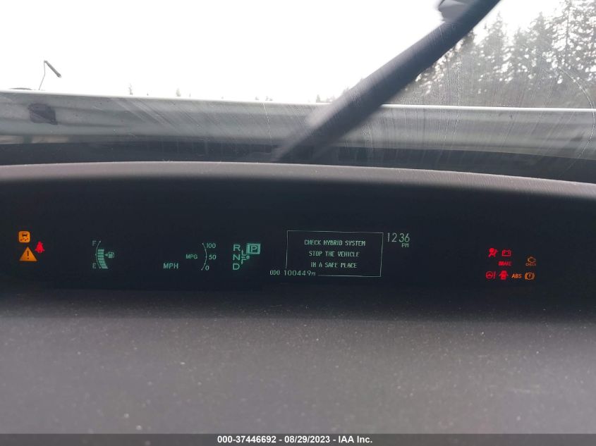 2013 TOYOTA PRIUS ONE/TWO/THREE/FOUR/FIVE - JTDKN3DU6D1710271