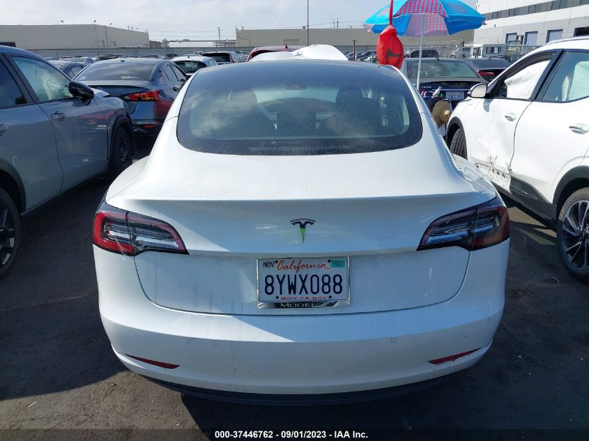 2021 TESLA MODEL 3 STANDARD RANGE PLUS - 5YJ3E1EA1MF093608