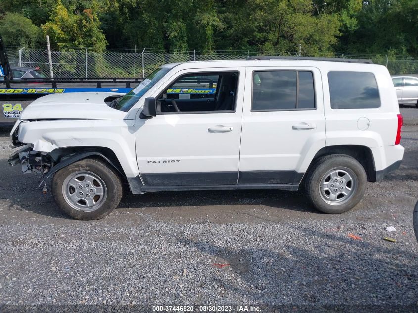 2014 JEEP PATRIOT SPORT - 1C4NJRBB0ED533973