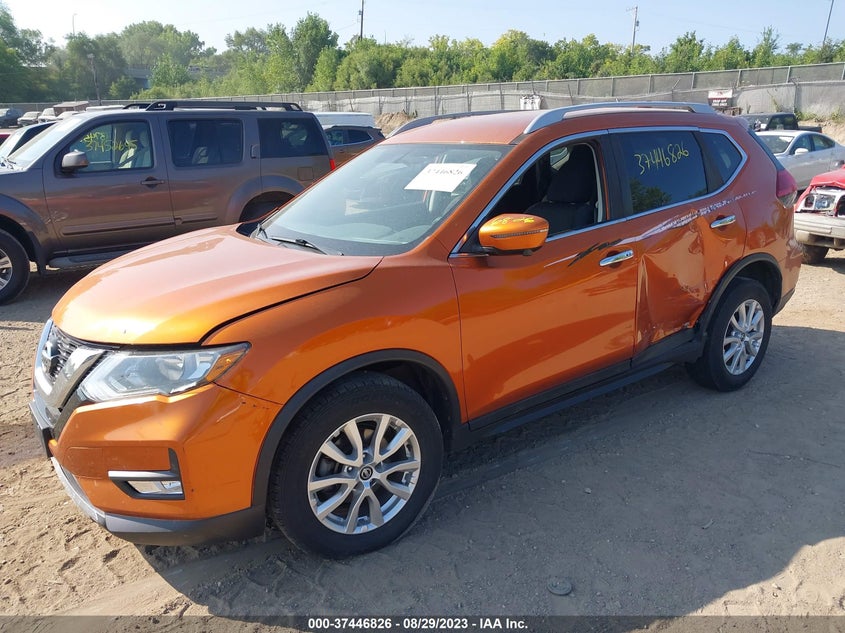 VIN 5N1AT2MV2HC755136 2017 NISSAN ROGUE SV/SL