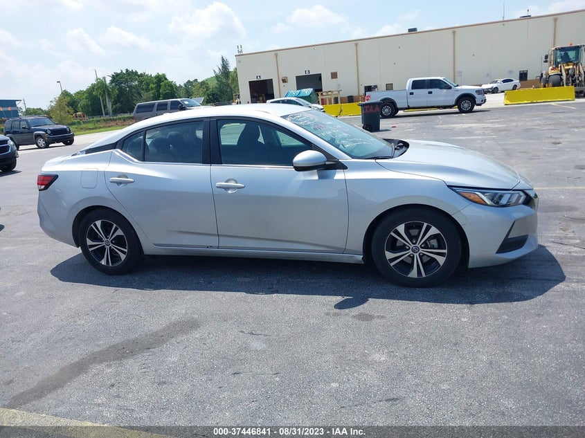 VIN 3N1AB8CV7MY218861 2021 NISSAN SENTRA SV
