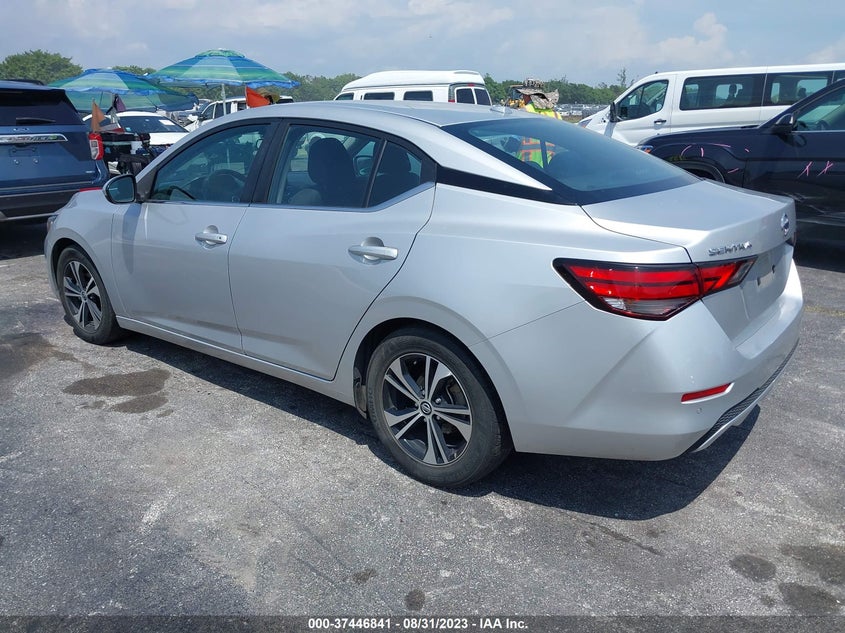 VIN 3N1AB8CV7MY218861 2021 NISSAN SENTRA SV