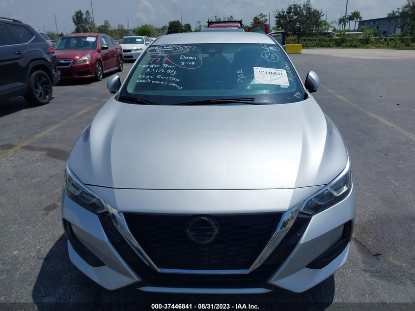 VIN 3N1AB8CV7MY218861 2021 NISSAN SENTRA SV