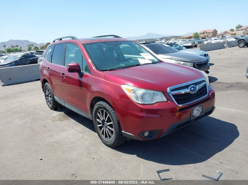 2014 SUBARU FORESTER 2.5I LIMITED - JF2SJAJC7EH505595