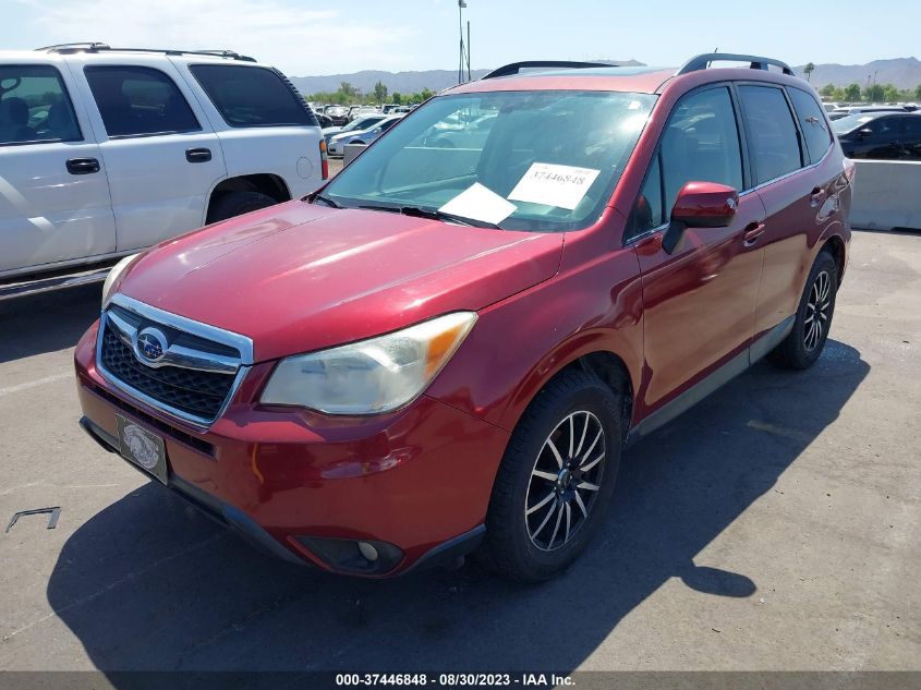 2014 SUBARU FORESTER 2.5I LIMITED - JF2SJAJC7EH505595