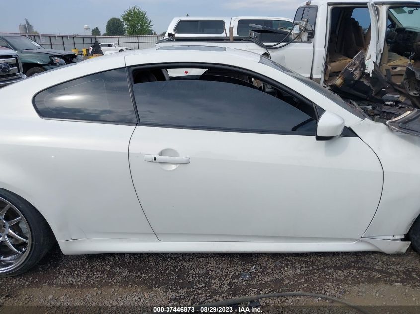 2013 INFINITI G37 COUPE X - JN1CV6EL3DM950276