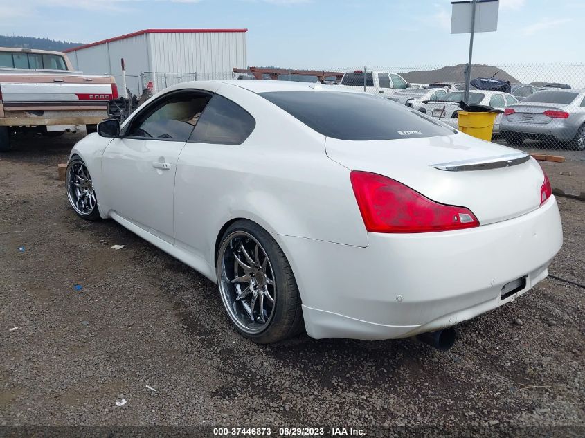 2013 INFINITI G37 COUPE X - JN1CV6EL3DM950276
