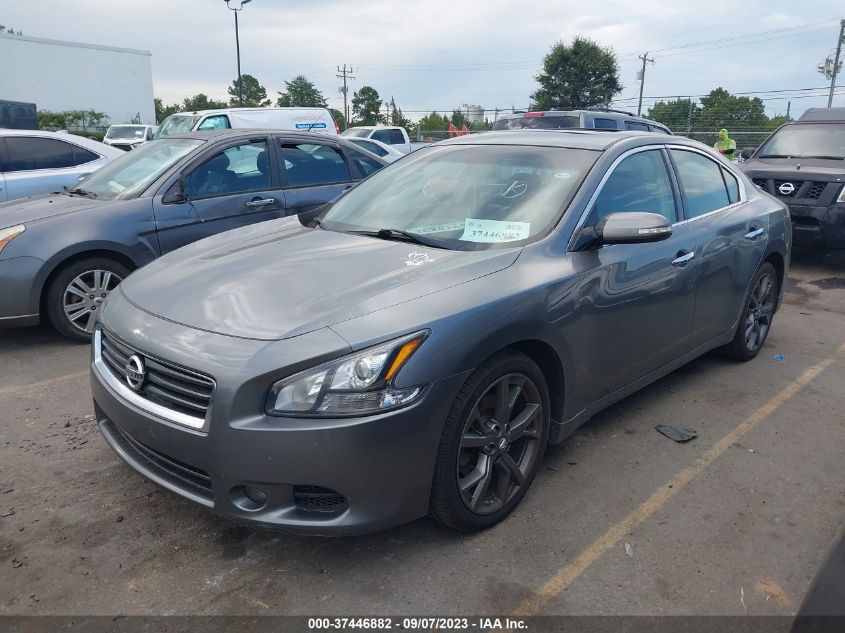 2014 NISSAN MAXIMA S/SV - 1N4AA5APXEC910163