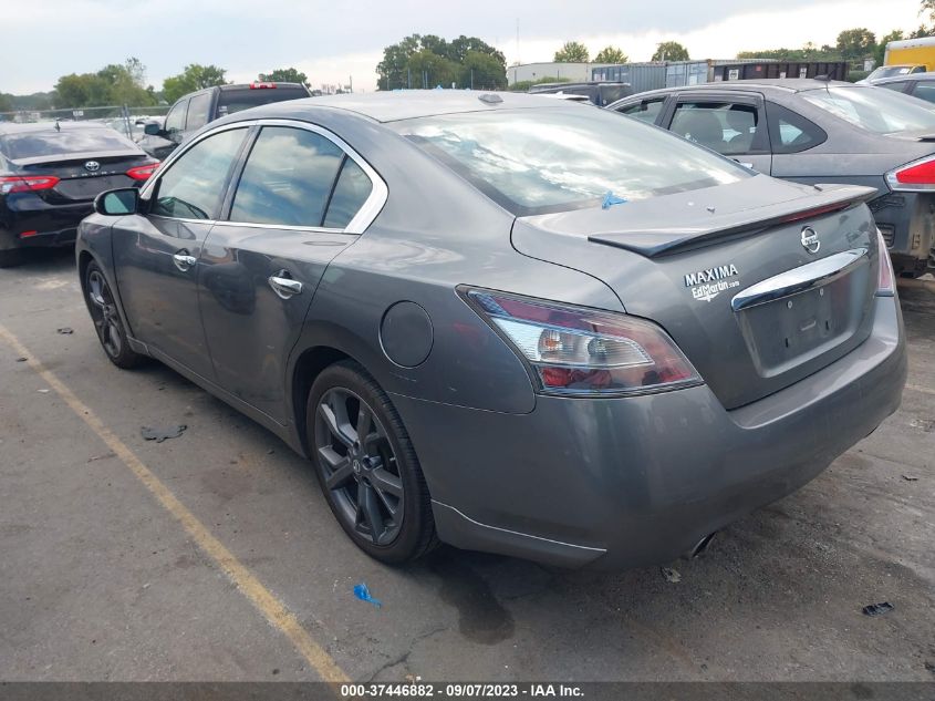 2014 NISSAN MAXIMA S/SV - 1N4AA5APXEC910163