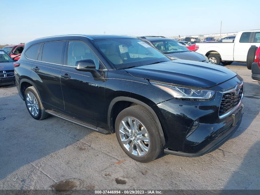 2020 TOYOTA HIGHLANDER HYBRID LIMITED - 5TDYARAH3LS003730