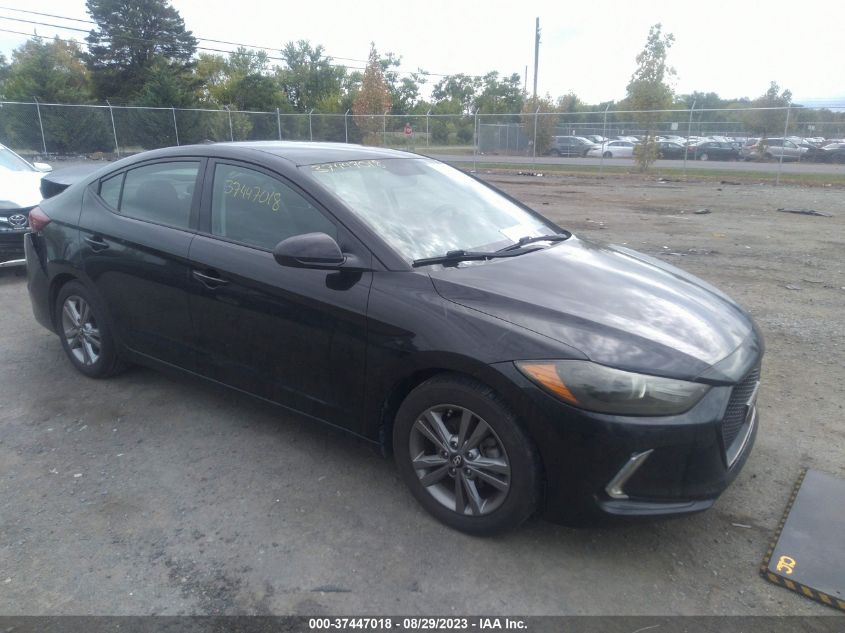 2018 HYUNDAI ELANTRA SEL - KMHD84LF2JU722142