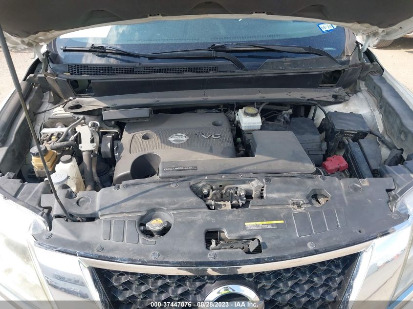 2013 NISSAN PATHFINDER SL - 5N1AR2MN3DC625052