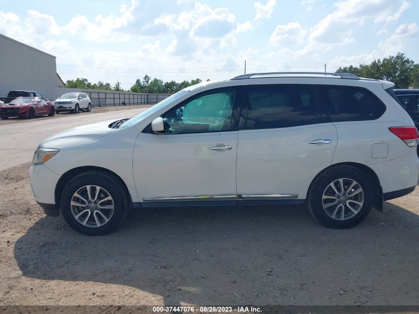 2013 NISSAN PATHFINDER SL - 5N1AR2MN3DC625052