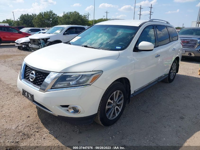 2013 NISSAN PATHFINDER SL - 5N1AR2MN3DC625052