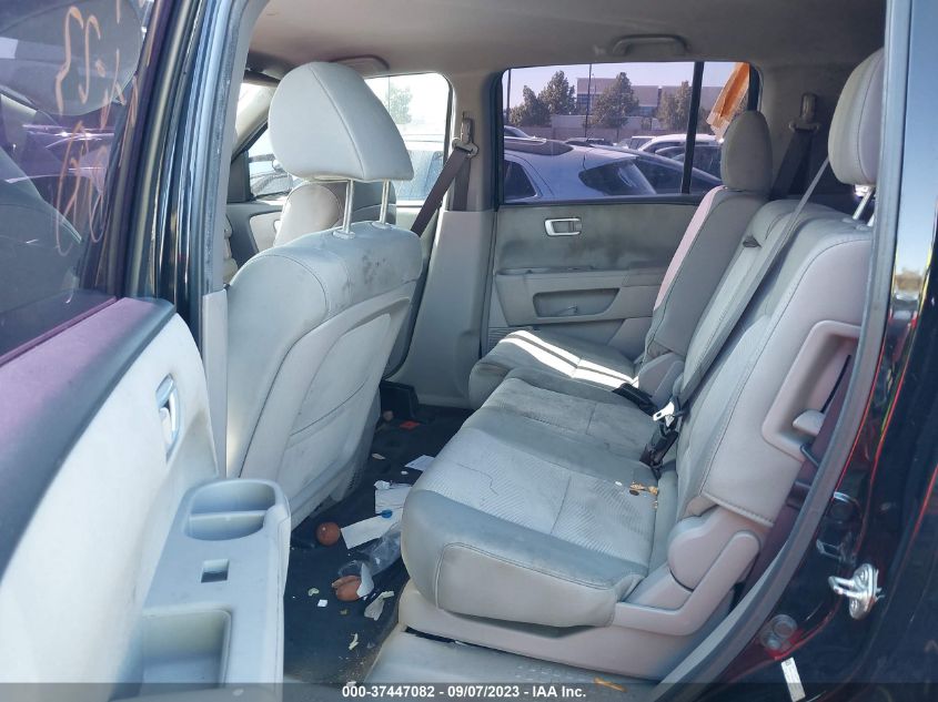2013 HONDA PILOT LX - 5FNYF3H24DB008327