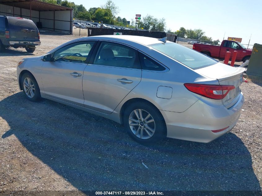 2015 HYUNDAI SONATA 2.4L SE - 5NPE24AF1FH083606