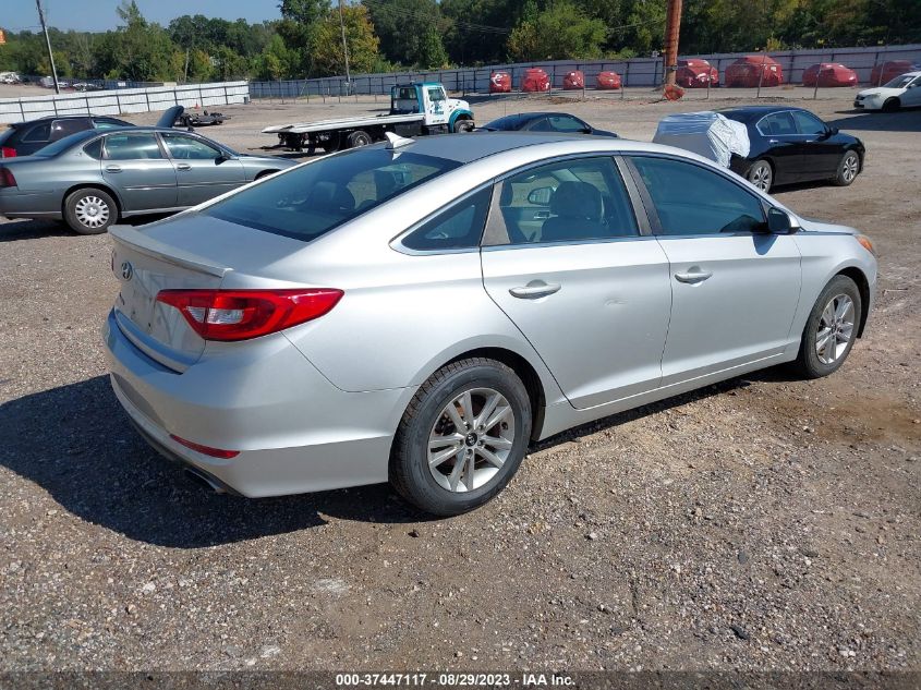 2015 HYUNDAI SONATA 2.4L SE - 5NPE24AF1FH083606