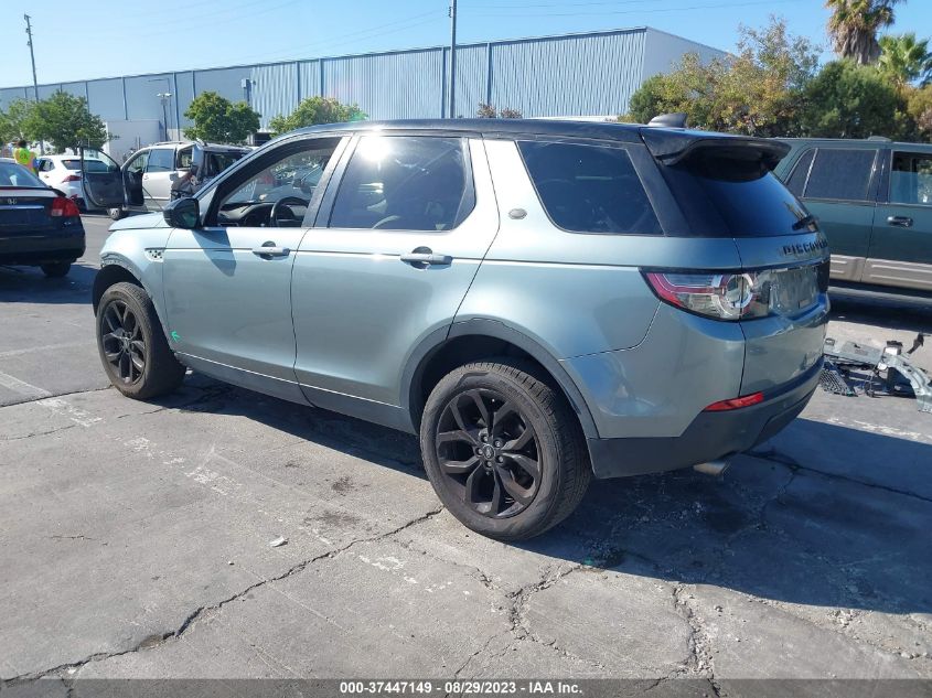VIN SALCP2BG8HH694828 2017 LAND ROVER DISCOVERY SPORT SE