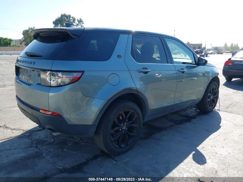 VIN SALCP2BG8HH694828 2017 LAND ROVER DISCOVERY SPORT SE