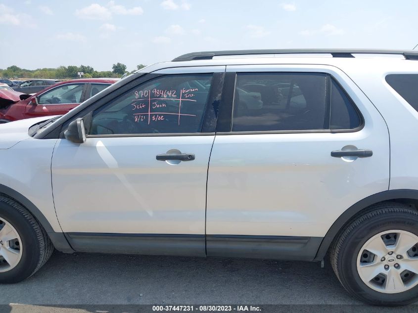 2014 FORD EXPLORER BASE - 1FM5K7B88EGA99351