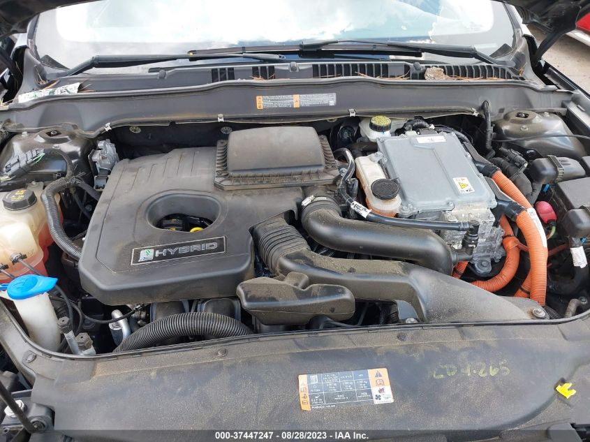 2014 FORD FUSION SE HYBRID - 3FA6P0LUXER364072