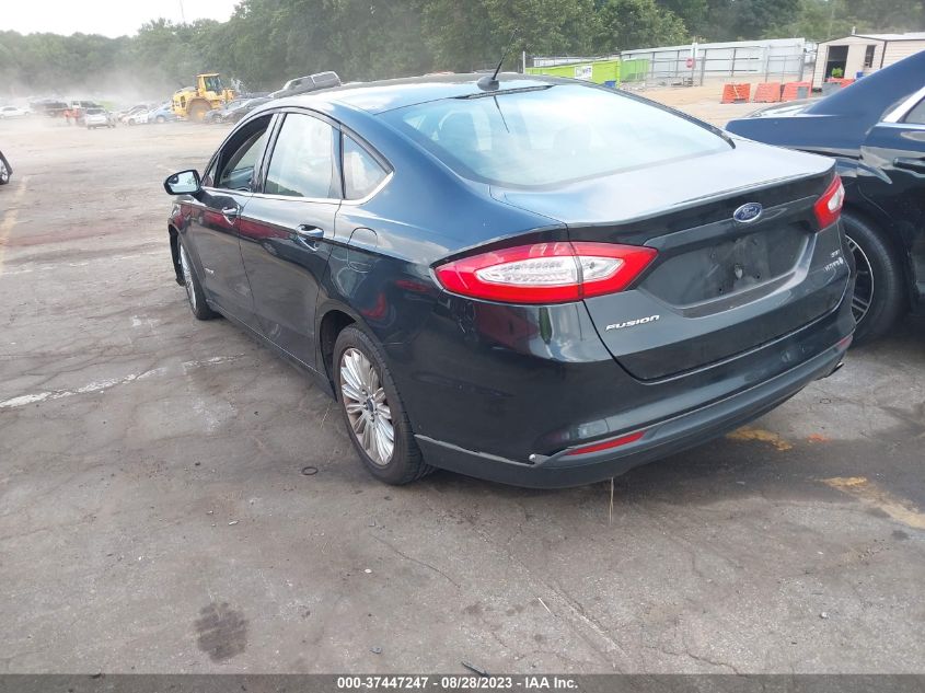 2014 FORD FUSION SE HYBRID - 3FA6P0LUXER364072