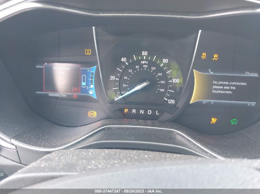 2014 FORD FUSION SE HYBRID - 3FA6P0LUXER364072