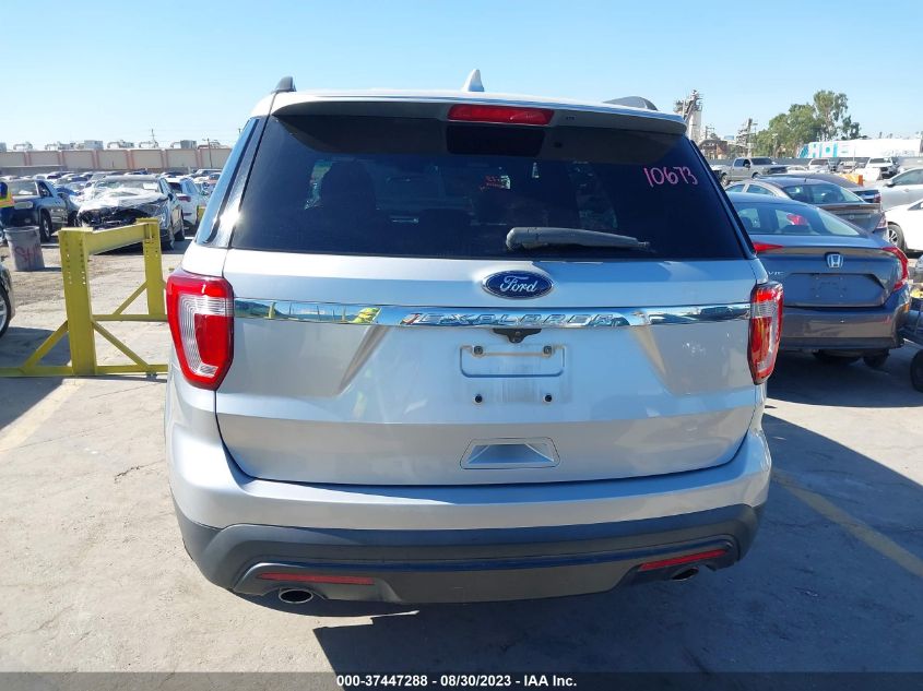 2016 FORD EXPLORER BASE - 1FM5K7B83GGB34218