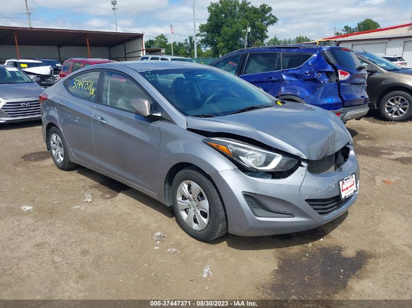 2016 HYUNDAI ELANTRA SE - 5NPDH4AE1GH783323