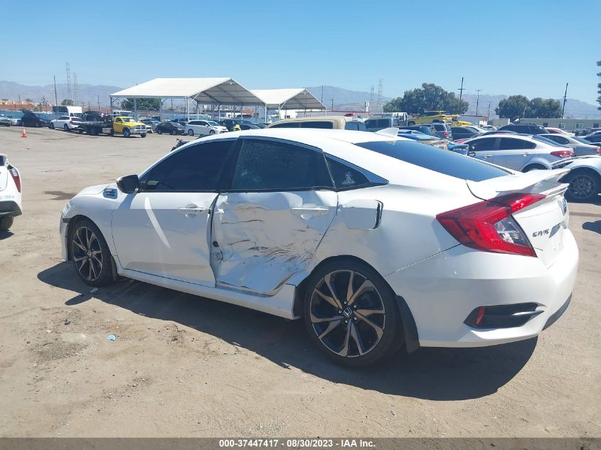 2018 HONDA CIVIC SEDAN EX - 19XFC2F73JE015392