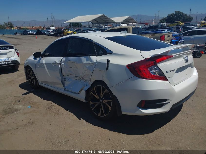 2018 HONDA CIVIC SEDAN EX - 19XFC2F73JE015392