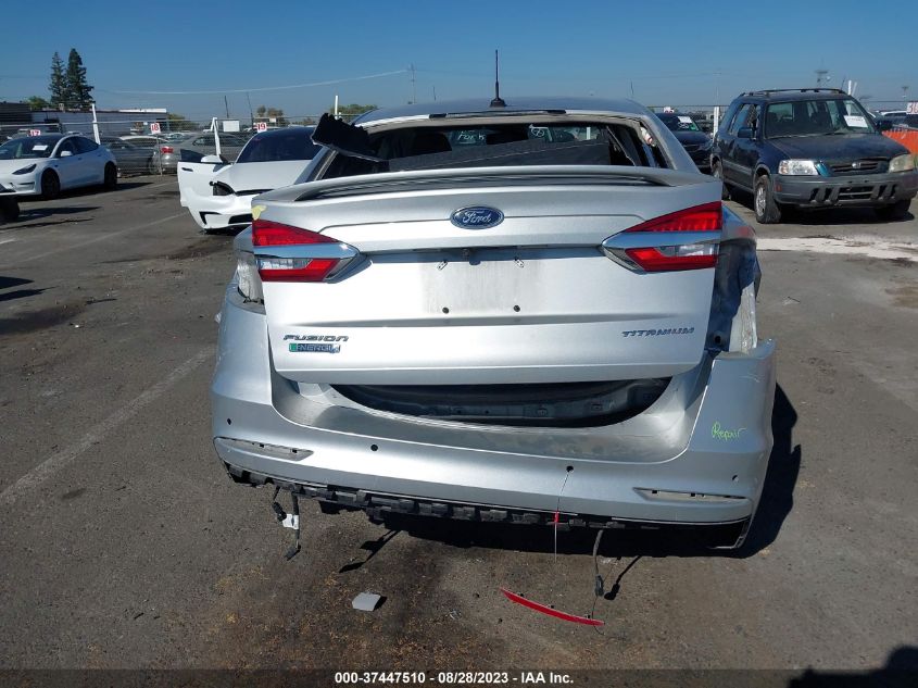 2019 FORD FUSION ENERGI TITANIUM - 3FA6P0SU8KR145446