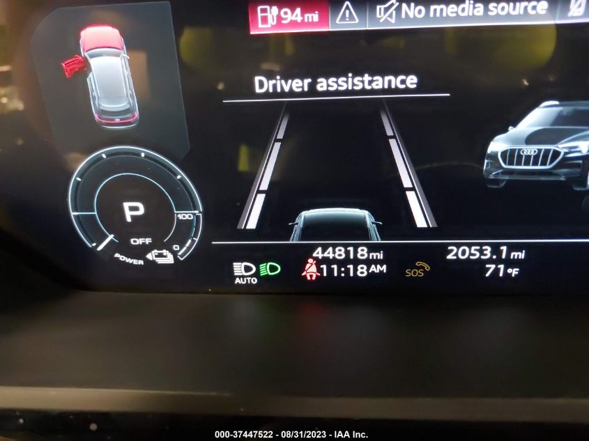 2021 AUDI E-TRON SPORTBACK PREMIUM - WA11AAGE0MB010024