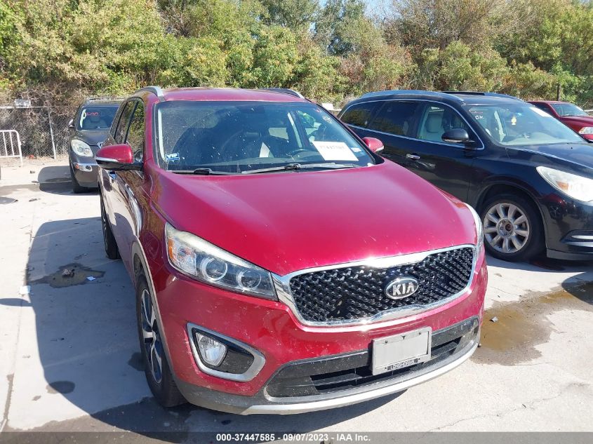 2016 KIA SORENTO EX - 5XYPH4A16GG033501