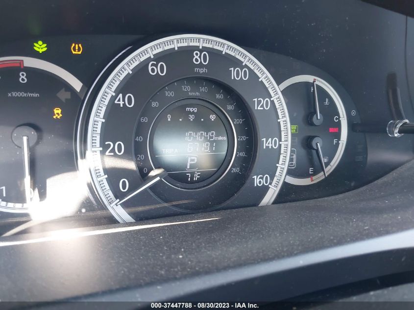 2013 HONDA ACCORD SDN EX-L - 1HGCR3F86DA023768