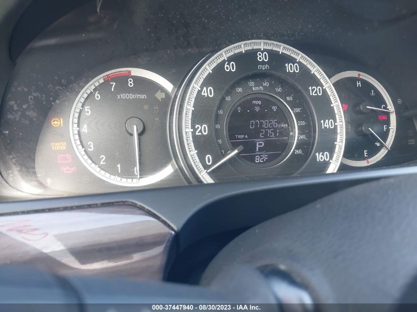 2016 HONDA ACCORD SEDAN EX-L - 1HGCR2F81GA060158