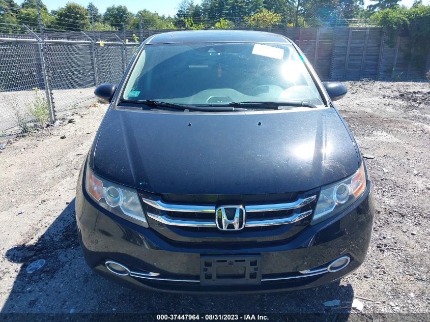 2014 HONDA ODYSSEY TOURING - 5FNRL5H94EB128863