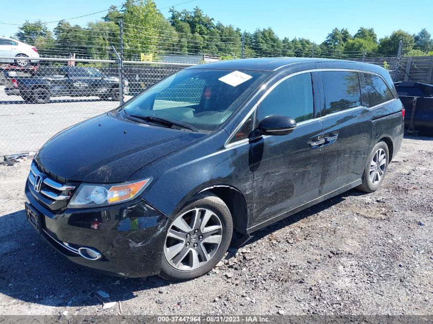 2014 HONDA ODYSSEY TOURING - 5FNRL5H94EB128863
