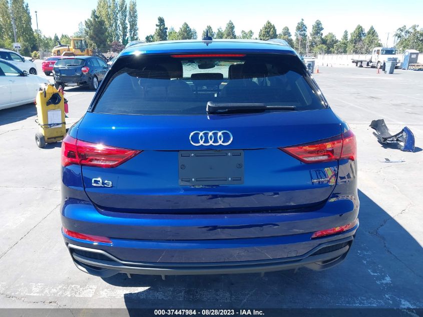 2023 AUDI Q3 S LINE PREMIUM - WA1DECF33P1113252