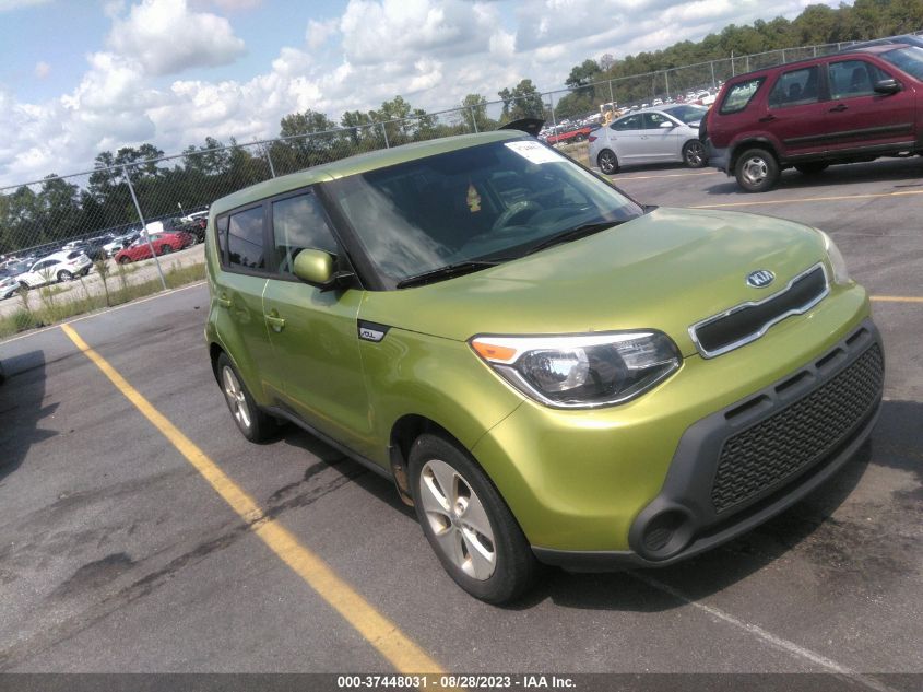 2015 KIA SOUL BASE - KNDJN2A23F7757072