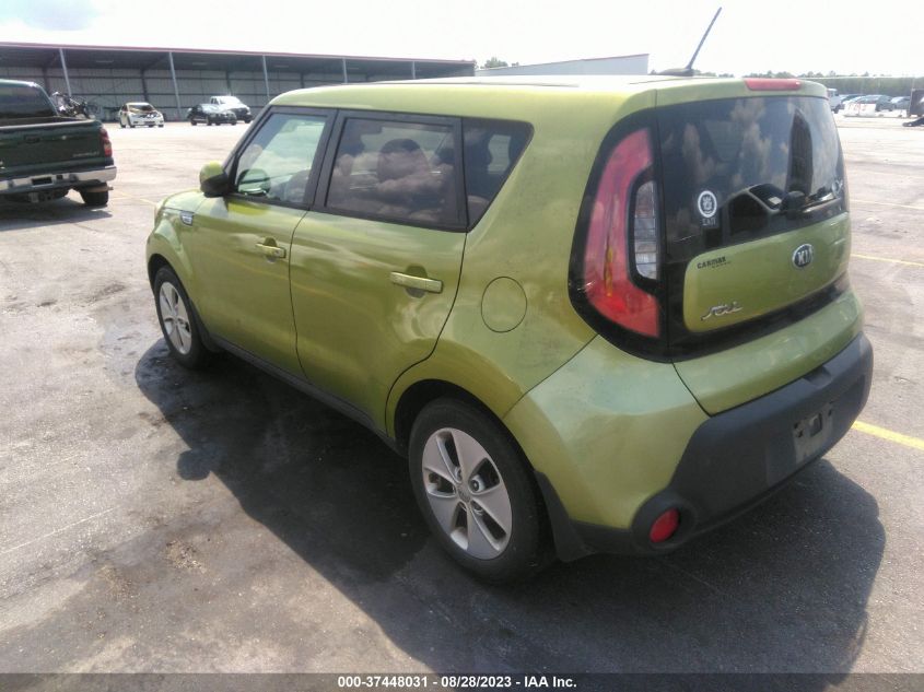 2015 KIA SOUL BASE - KNDJN2A23F7757072