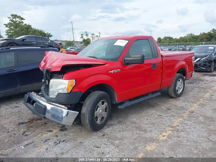 2013 FORD F-150 XL/STX/XLT - 1FTMF1CM8DKE30003