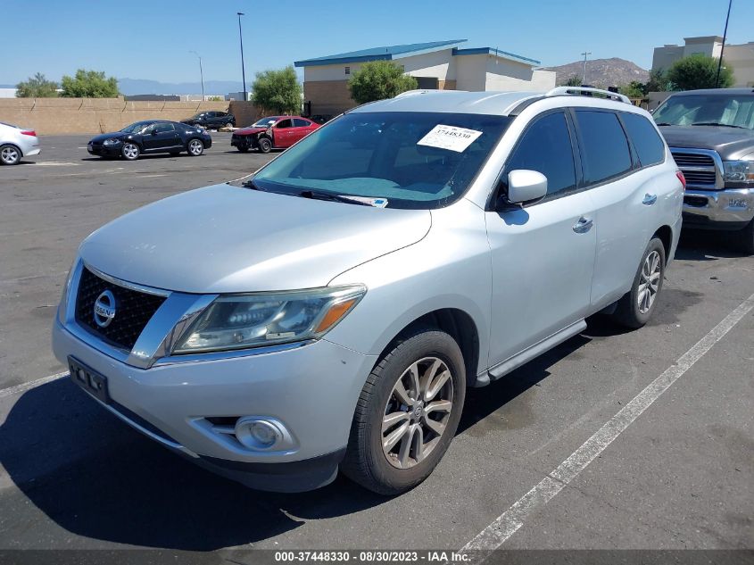 2014 NISSAN PATHFINDER SV - 5N1AR2MN2EC643639